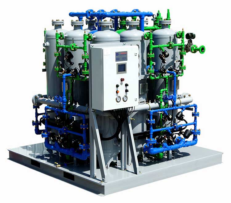 Sequential Industrial PSA Nitrogen Generator